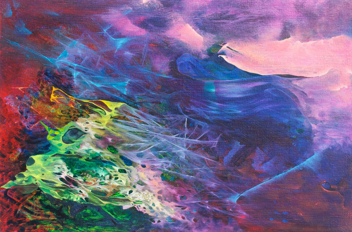 Suspended Luna Spectrum by Lisa Marie Jakab 