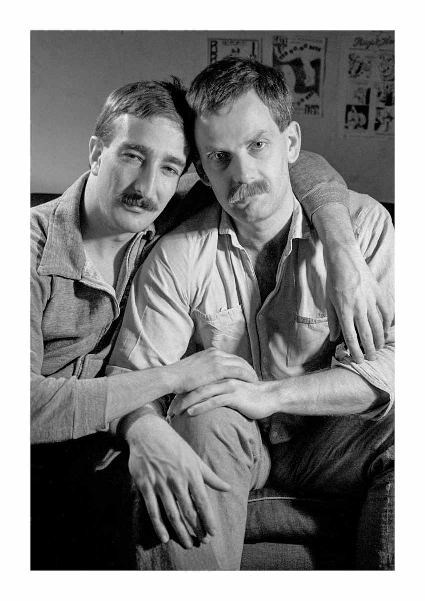 Lovers - Ten Years On, Steve & Steve Exhibition Print by Sunil Gupta 