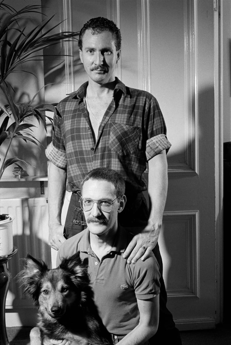 Lovers - Ten Years On, Pablo & Charlie Exhibition Print by Sunil Gupta, Image 1.