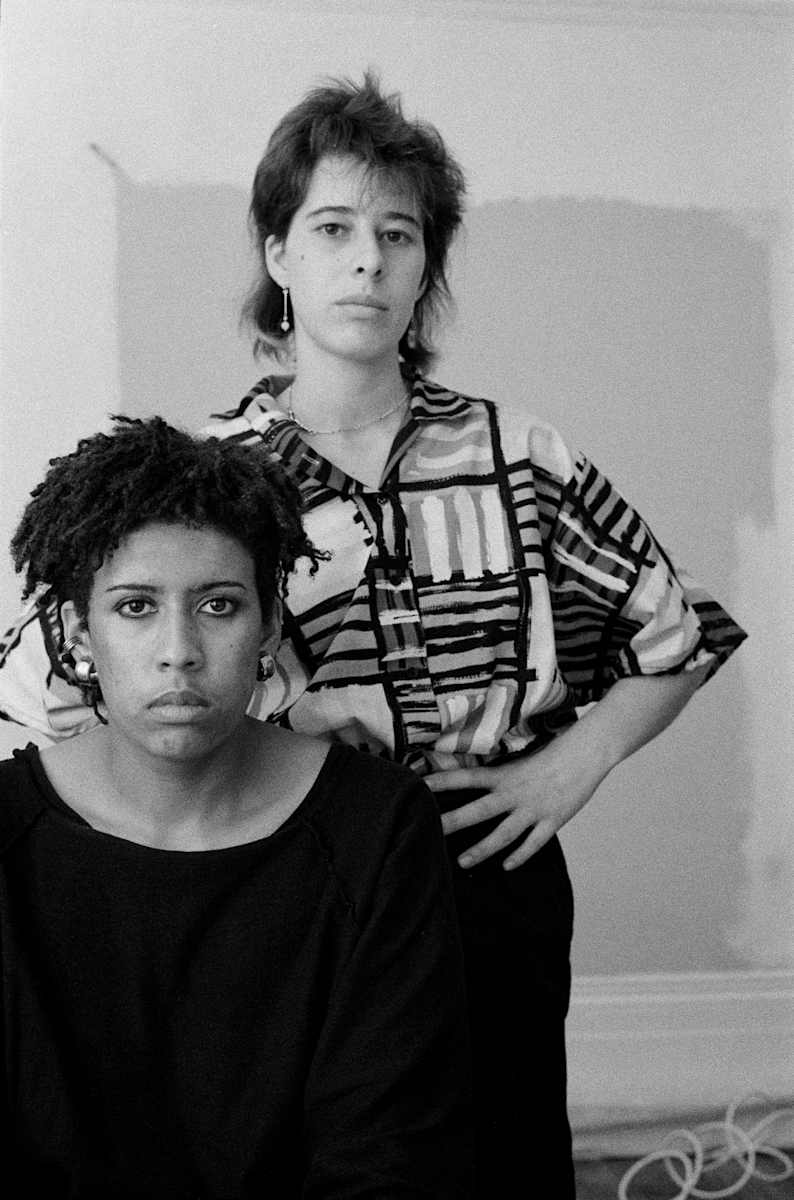 Lovers - Ten Years On, Lisa & Emily Exhibition Print by Sunil Gupta, Image 1.
