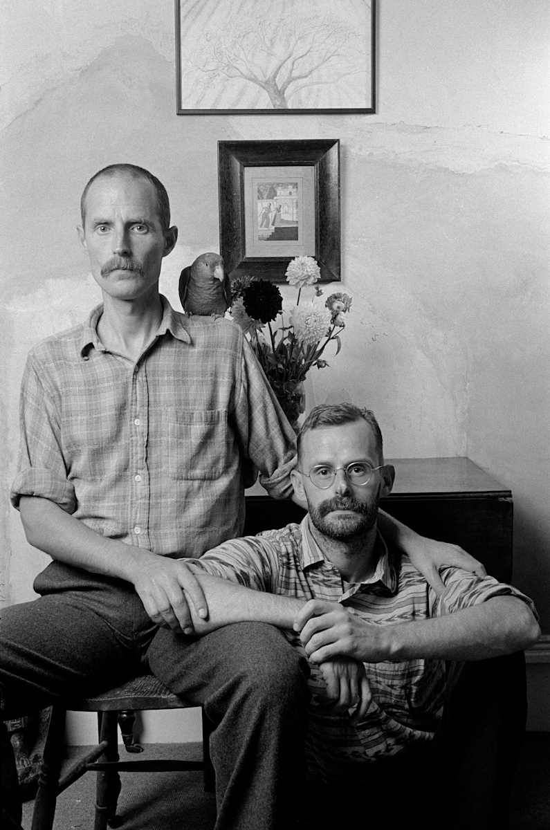 Lovers - Ten Years On, Ian & Julian Exhibition Print by Sunil Gupta 