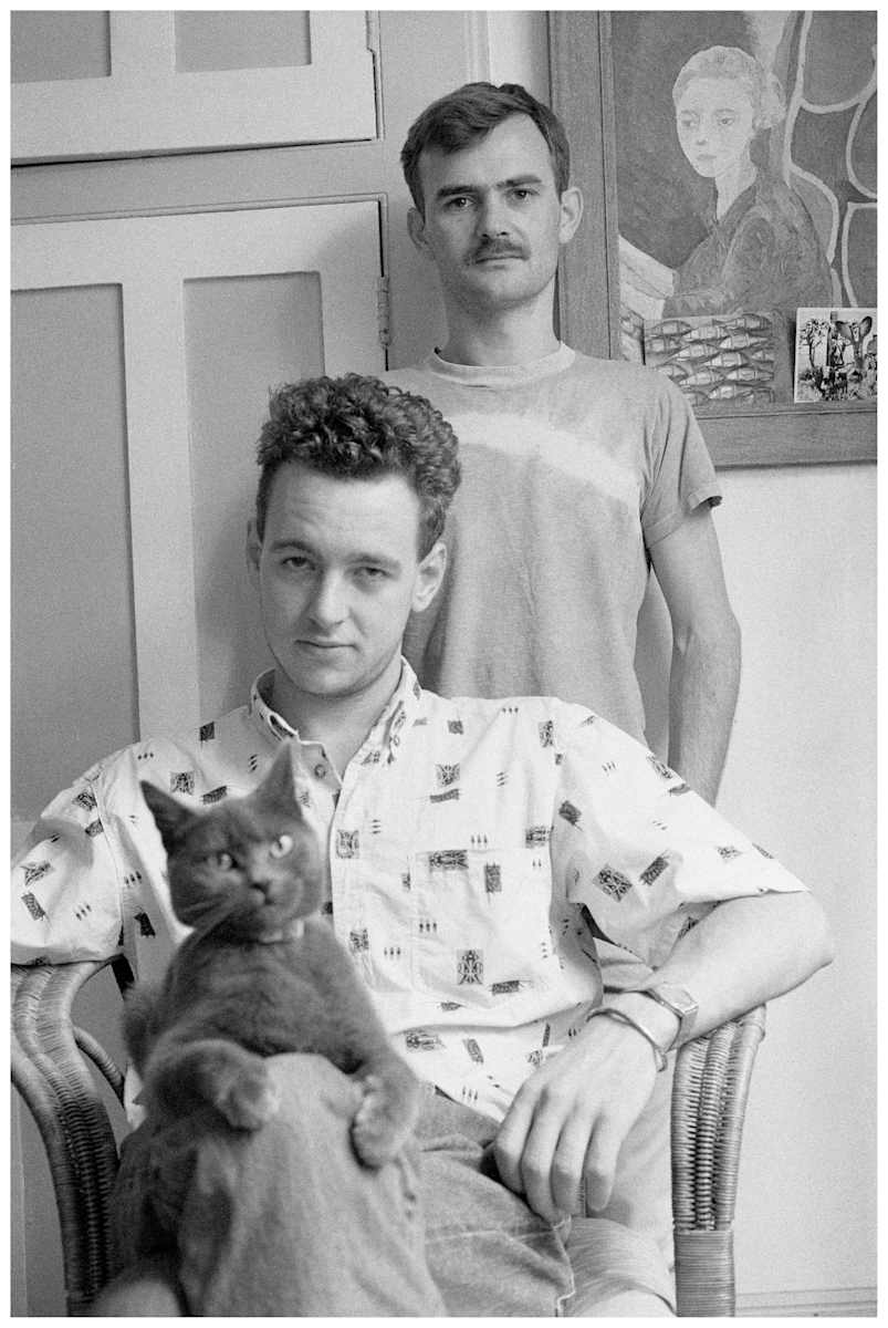 Lovers - Ten Years On, Roger & Steve Exhibition Print by Sunil Gupta, Image 1.