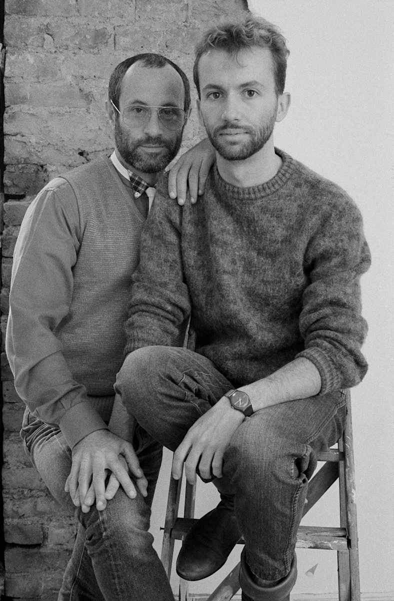 Lovers - Ten Years On, Bruno & Daniel Exhibition Print by Sunil Gupta 