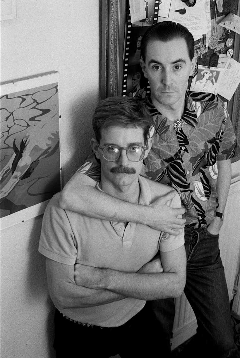 Lovers - Ten Years On, Simon & Alan Exhibition Print by Sunil Gupta, Image 1.