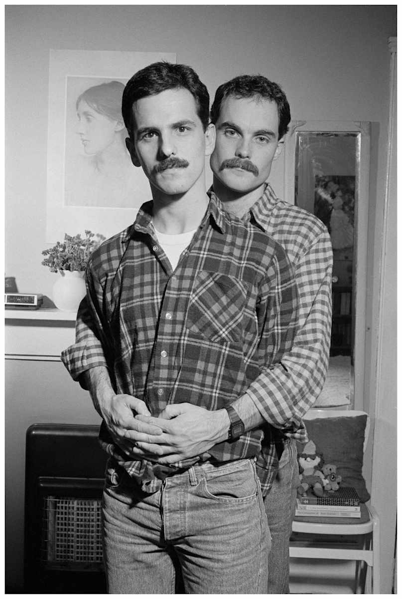 Lovers - Ten Years On, Jonathan & Kyle Exhibition Print by Sunil Gupta 