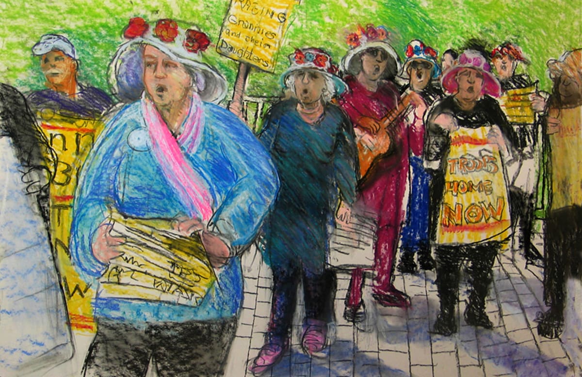 Mother's Day, Raging Grannies by Regina Silvers 