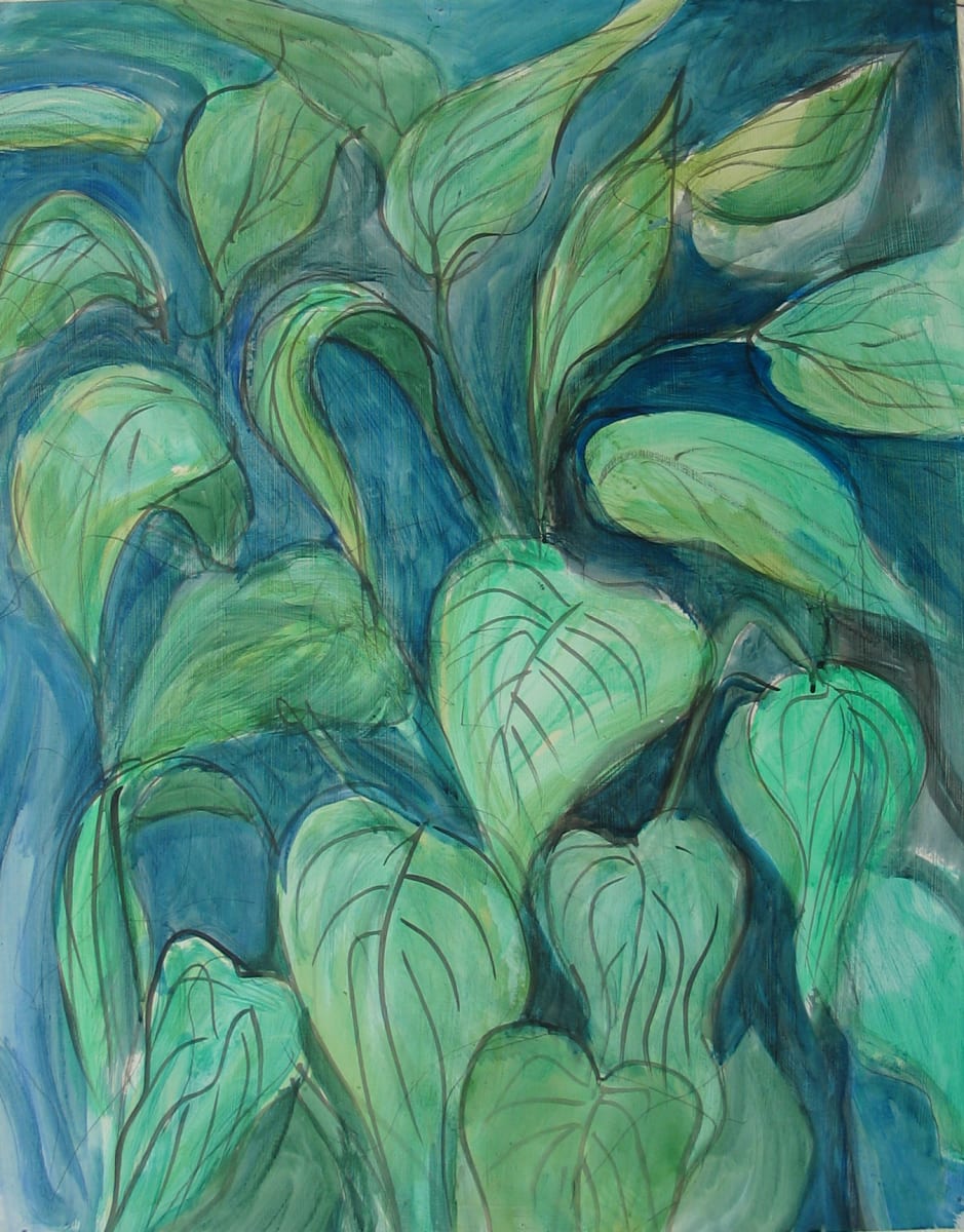 Green Vine by Regina Silvers 