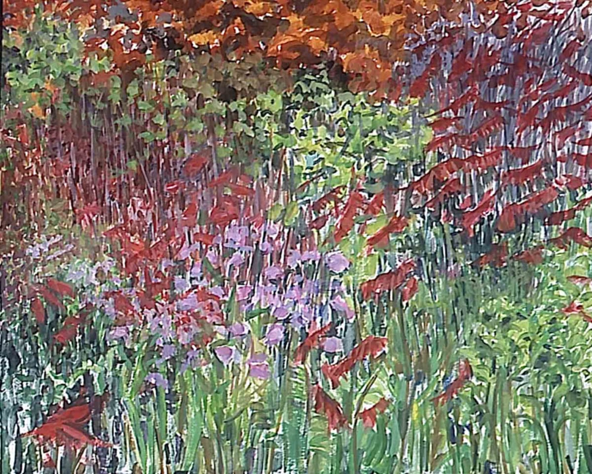 Red Sumac by Regina Silvers 