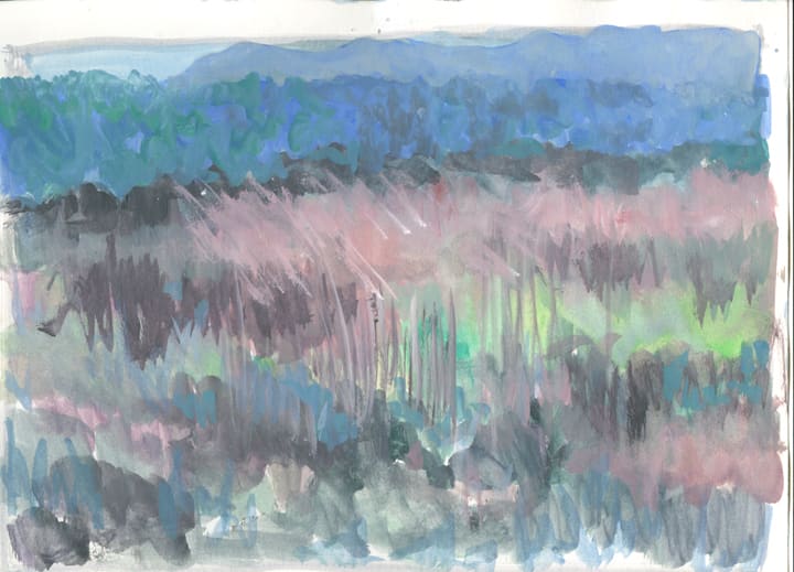 Summer Field #1 by Regina Silvers 