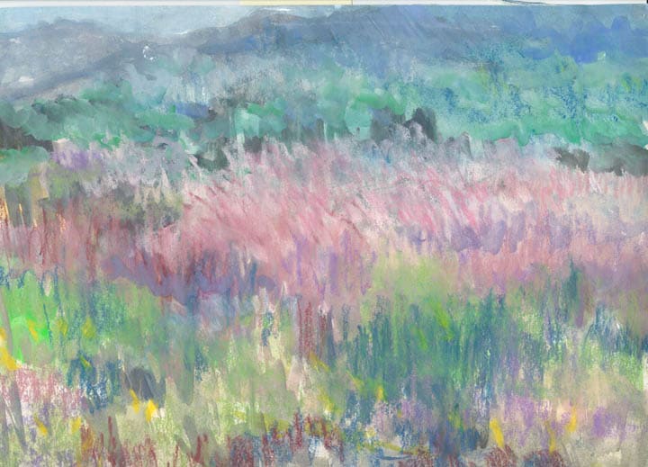 Summer Field #2 by Regina Silvers 