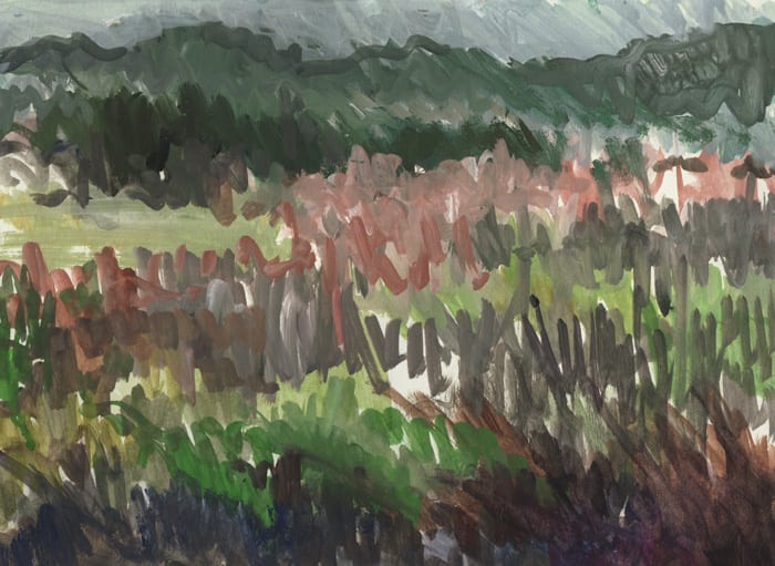 Summer Field #3 by Regina Silvers 