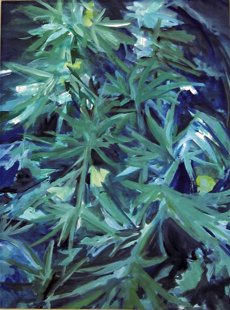 Lake Hill Weeds by Regina Silvers 