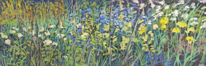 Field (Dark) by Regina Silvers 