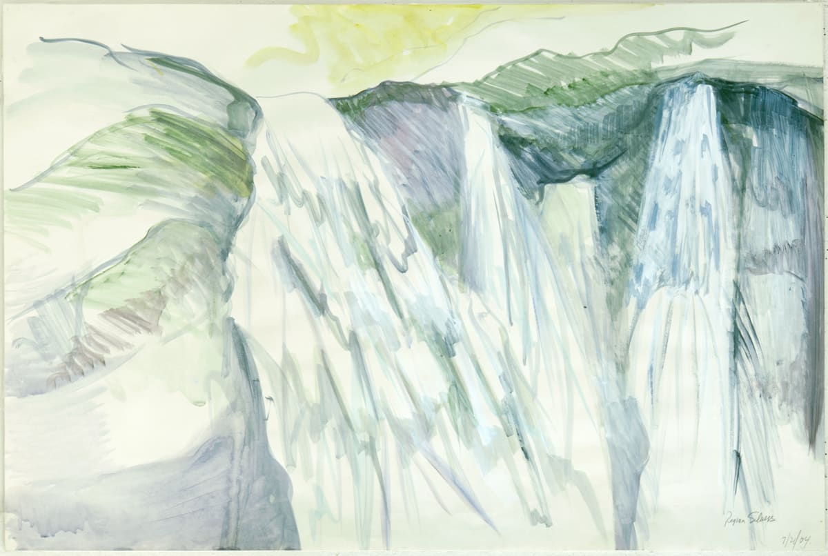 Long Path Falls by Regina Silvers 