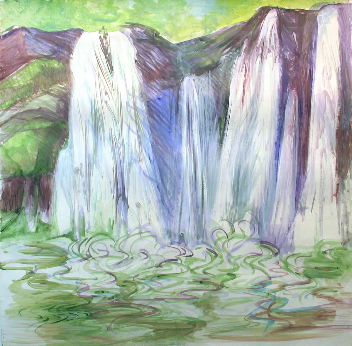 Long Path Falls #1 by Regina Silvers, Image 6.