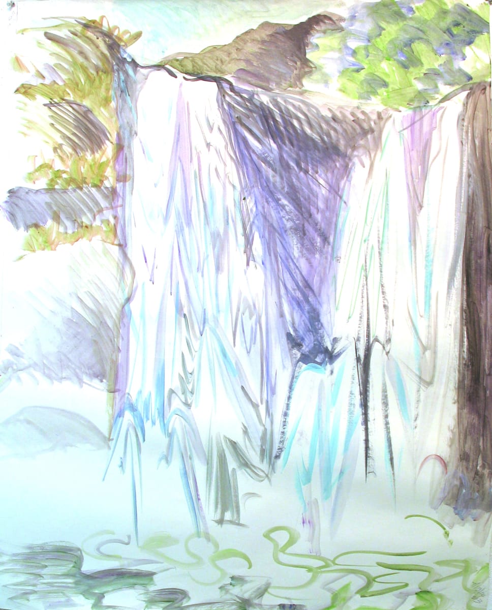 Long Path Falls #10 by Regina Silvers 