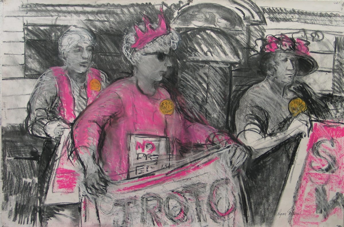 Code Pink Granny 2 by Regina Silvers 