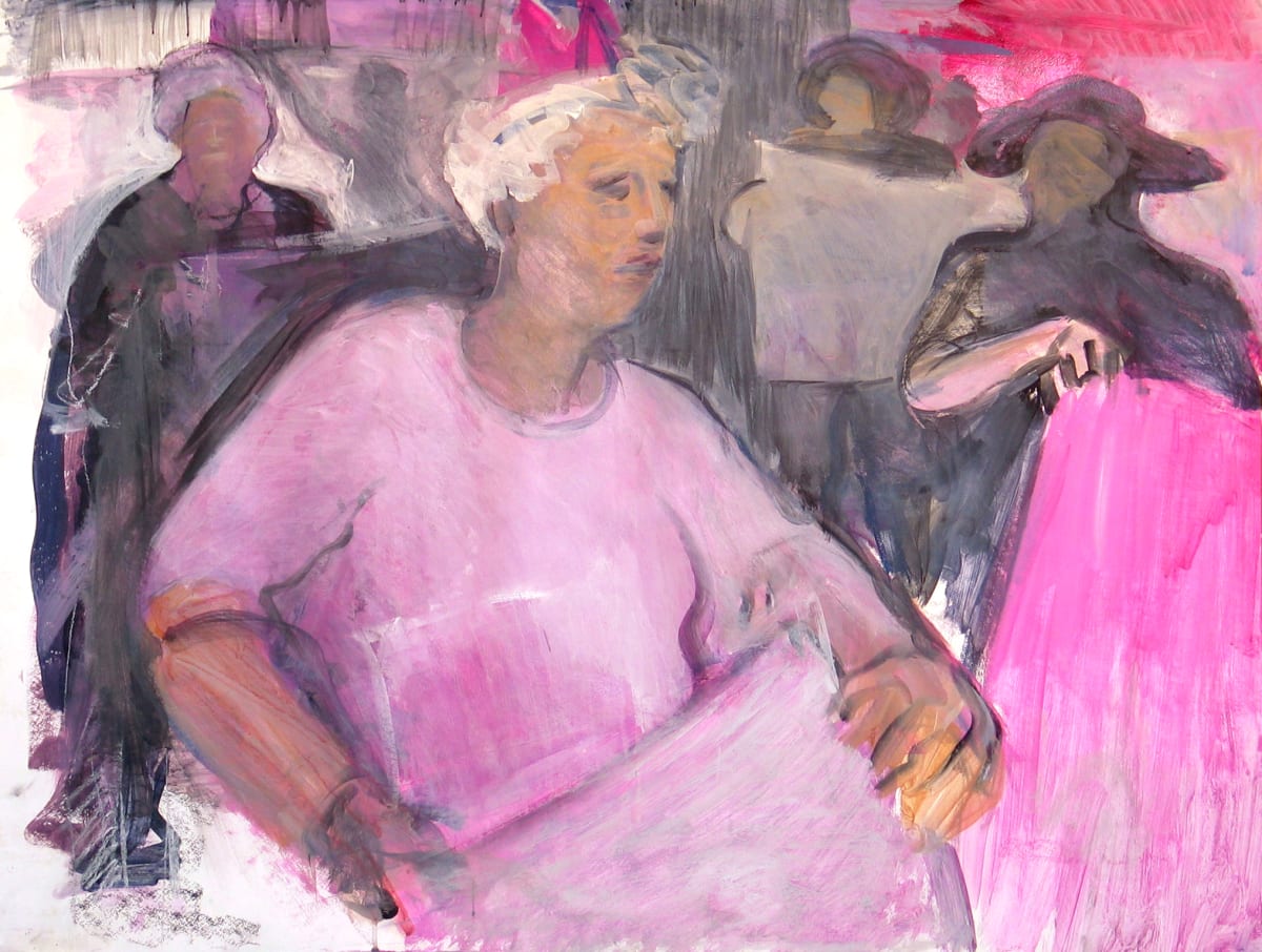 Code Pink Granny 7 by Regina Silvers, Image 4.