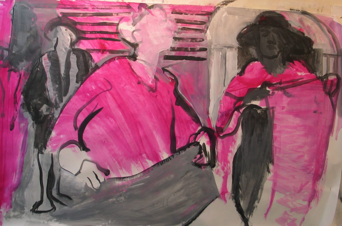 Code Pink Granny by Regina Silvers, Image 7.
