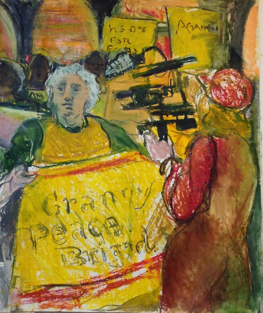 Vigil at Lincoln Center by Regina Silvers 