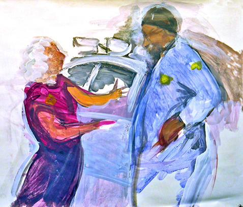 War Toy Protest, Confrontation by Regina Silvers, Image 14.