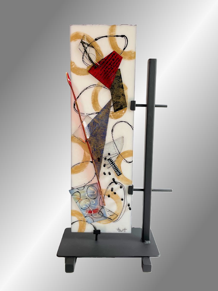 Geometric Serenade by Anne Burtt  Image: Geometric Serenade in Stand