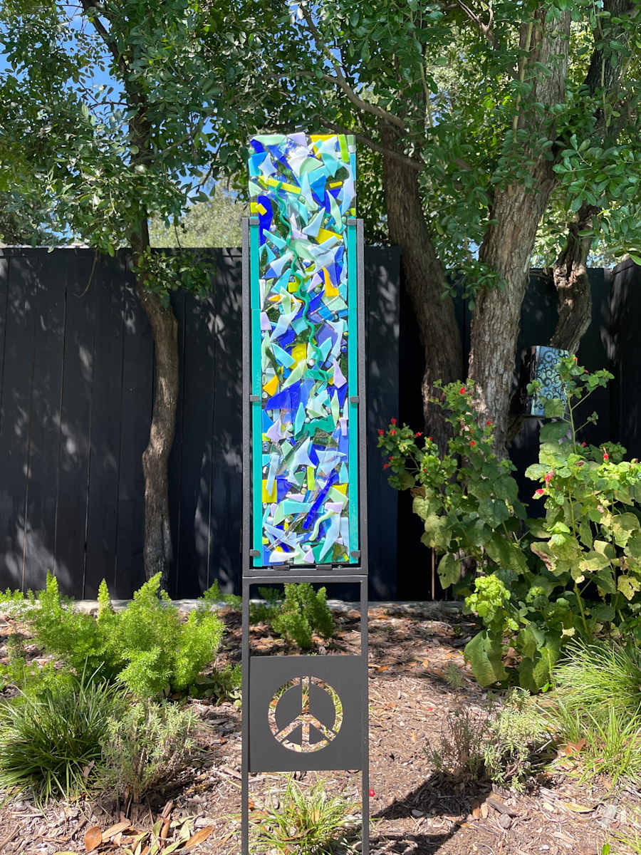 Peaceful Cascade by Anne Burtt  Image: Peaceful Cascade in Garden