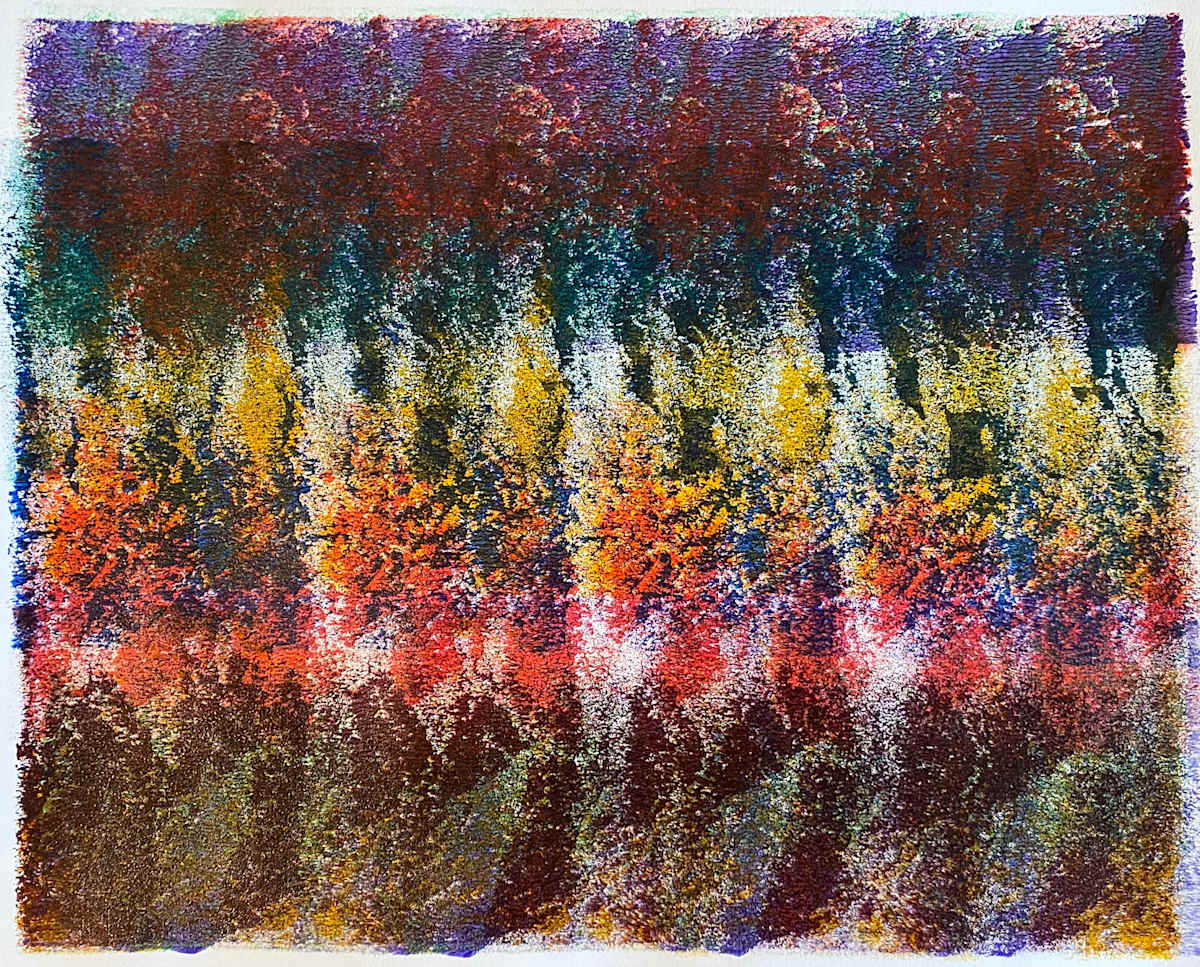 Titanic Choice by Dean Brown  Image: 2024, 16x20, acrylic on paper