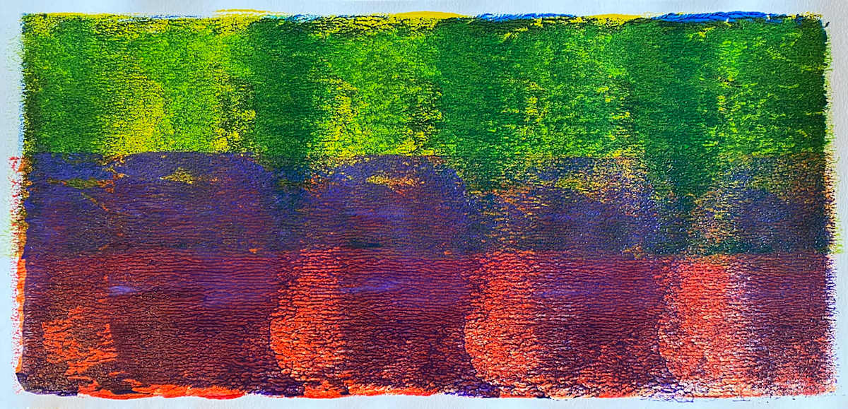 Viper by Dean Brown  Image: 2024, 10x20, acrylic on paper