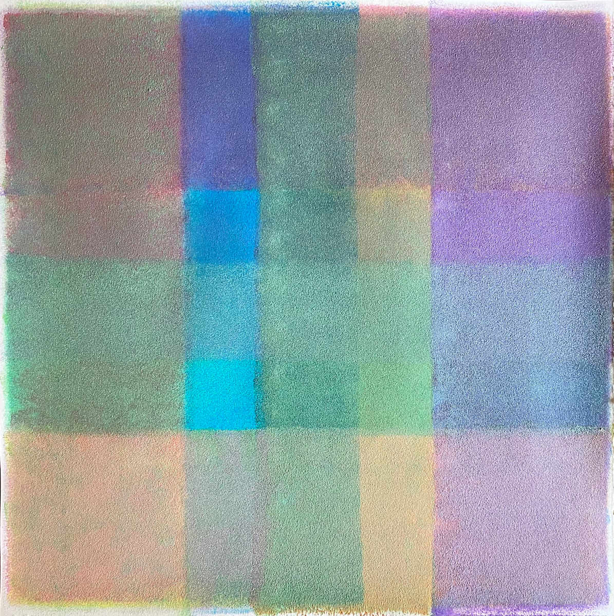 Bitter Malaise by Dean Brown  Image: 2025, 20x20, acrylic on paper