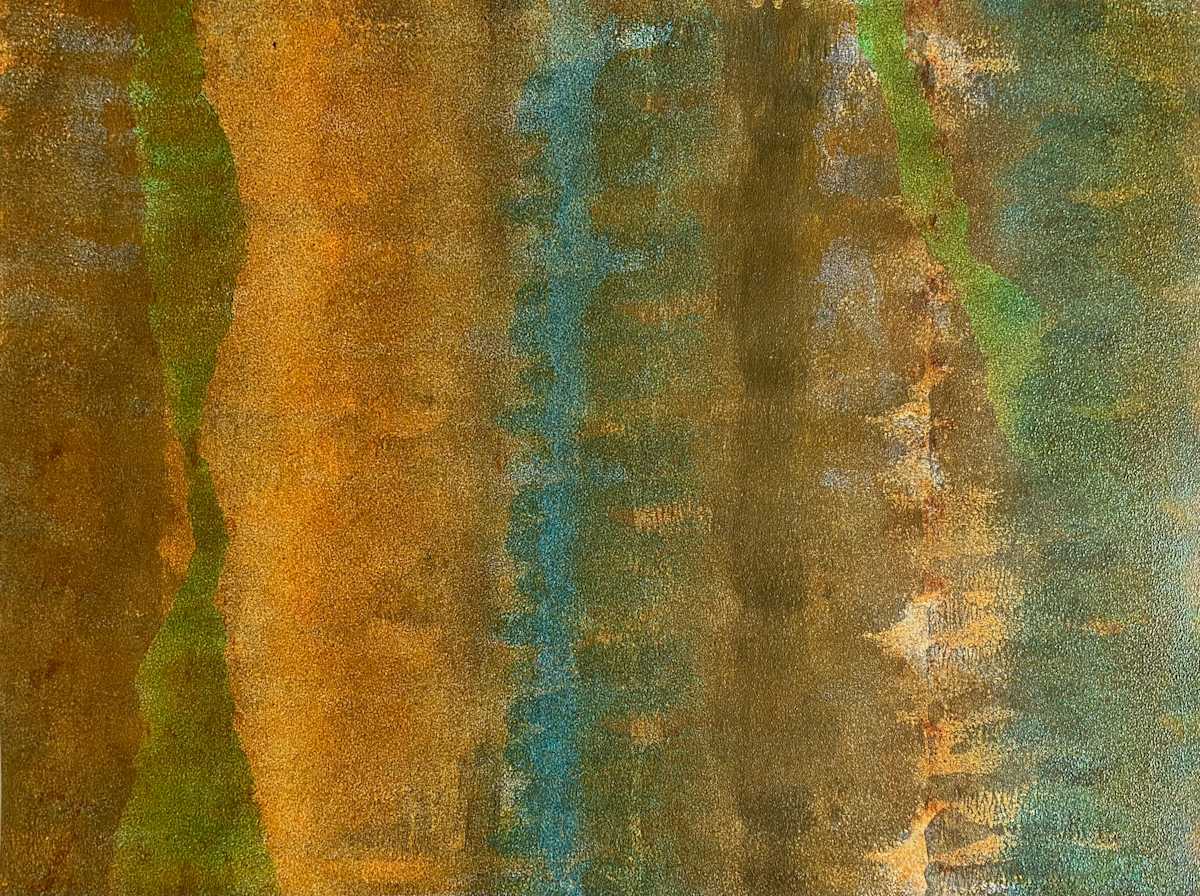 Dressed Conclusion by Dean Brown  Image: 2025, 18x24, acrylic on paper