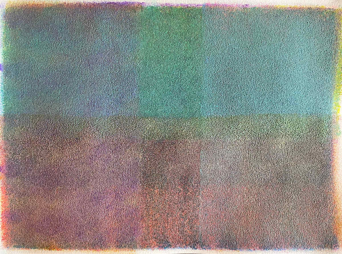 Glory Jewel by Dean Brown  Image: 2025, 11x15, acrylic on paper