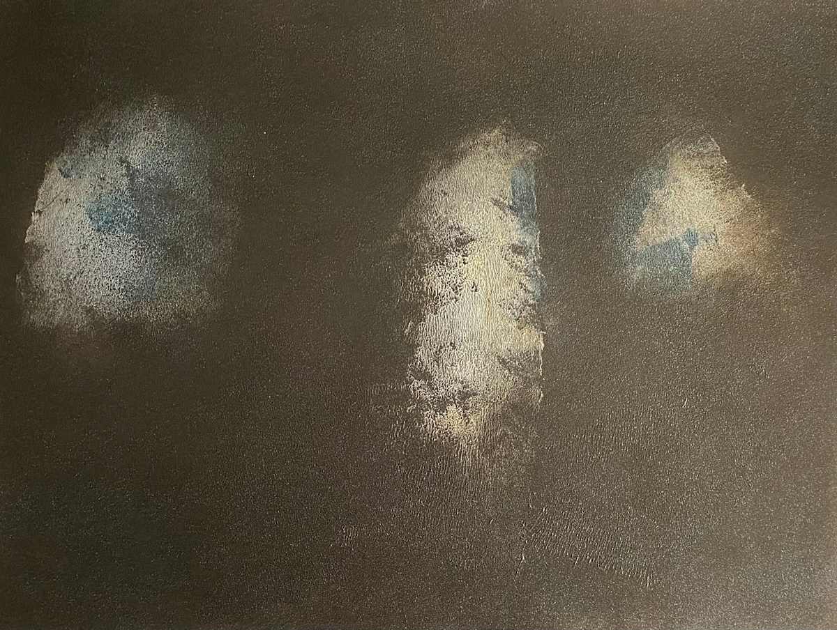 Guardian by Dean Brown  Image: 2025, 18x24, acrylic on paper