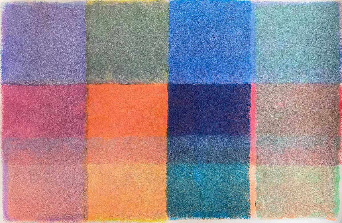 Jejune Deadweight by Dean Brown  Image: 2025, 16x24, acrylic on paper
