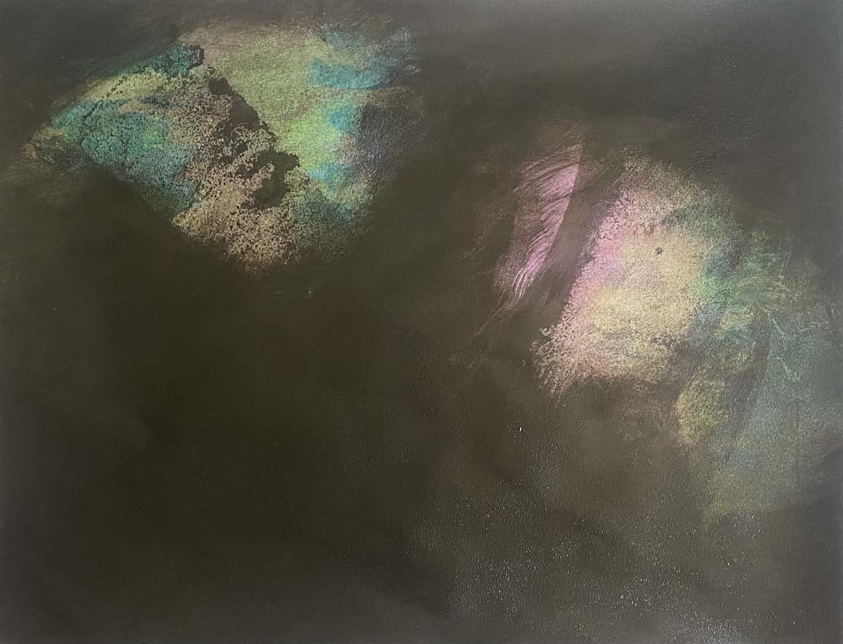 Jury by Dean Brown  Image: 2025, 20x26, acrylic on paper