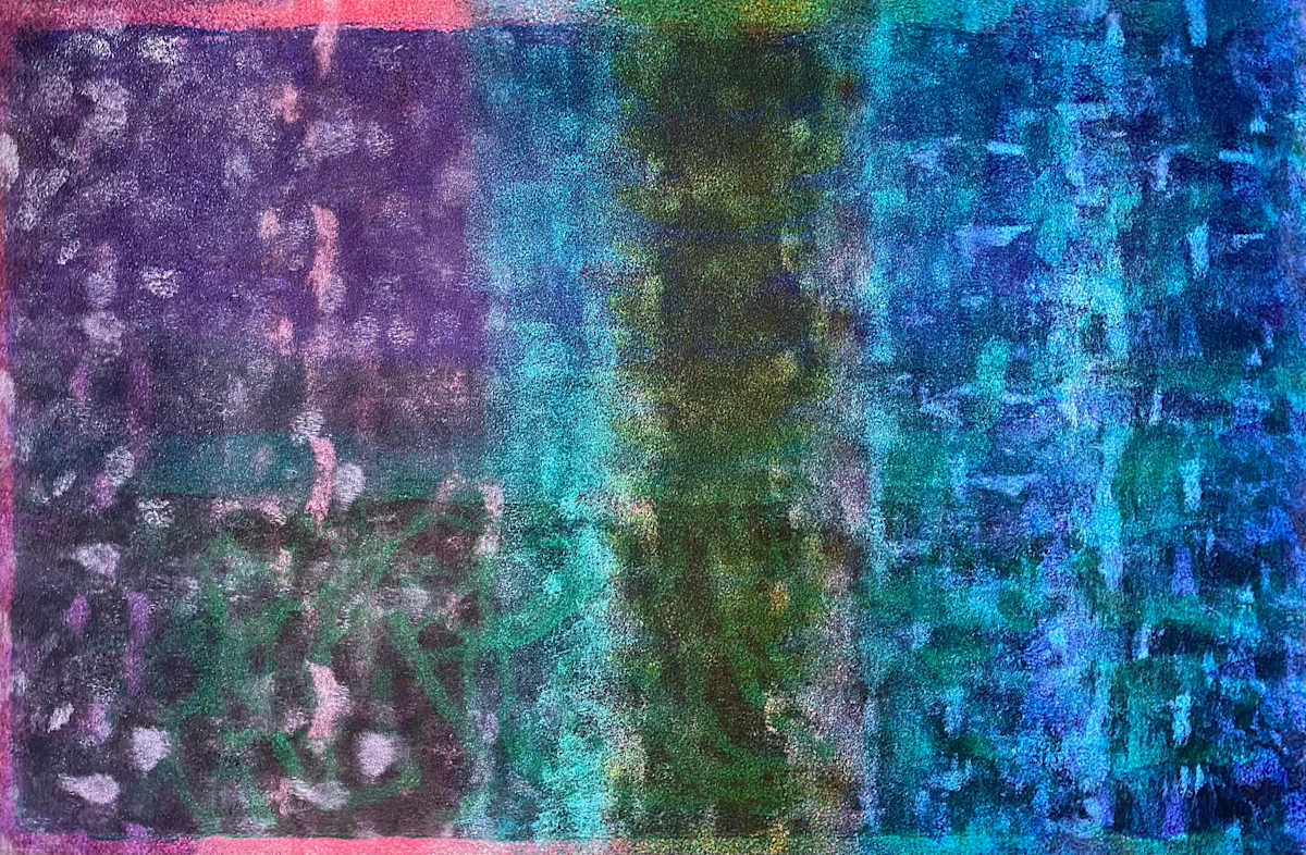 My Electric Ogre by Dean Brown  Image: 2025, 16x24, acrylic on paper