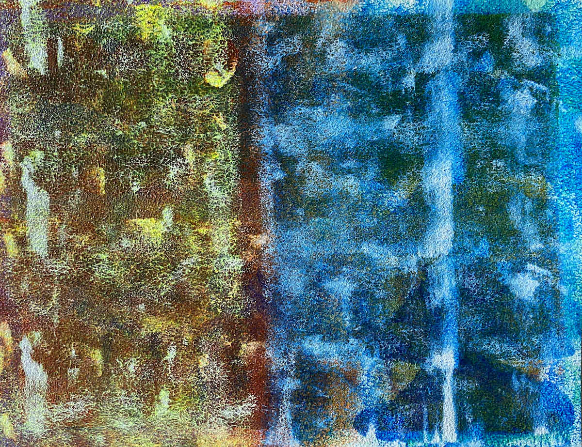My Jaundiced Paroxysm by Dean Brown  Image: 2025, 11x14, acrylic on paper