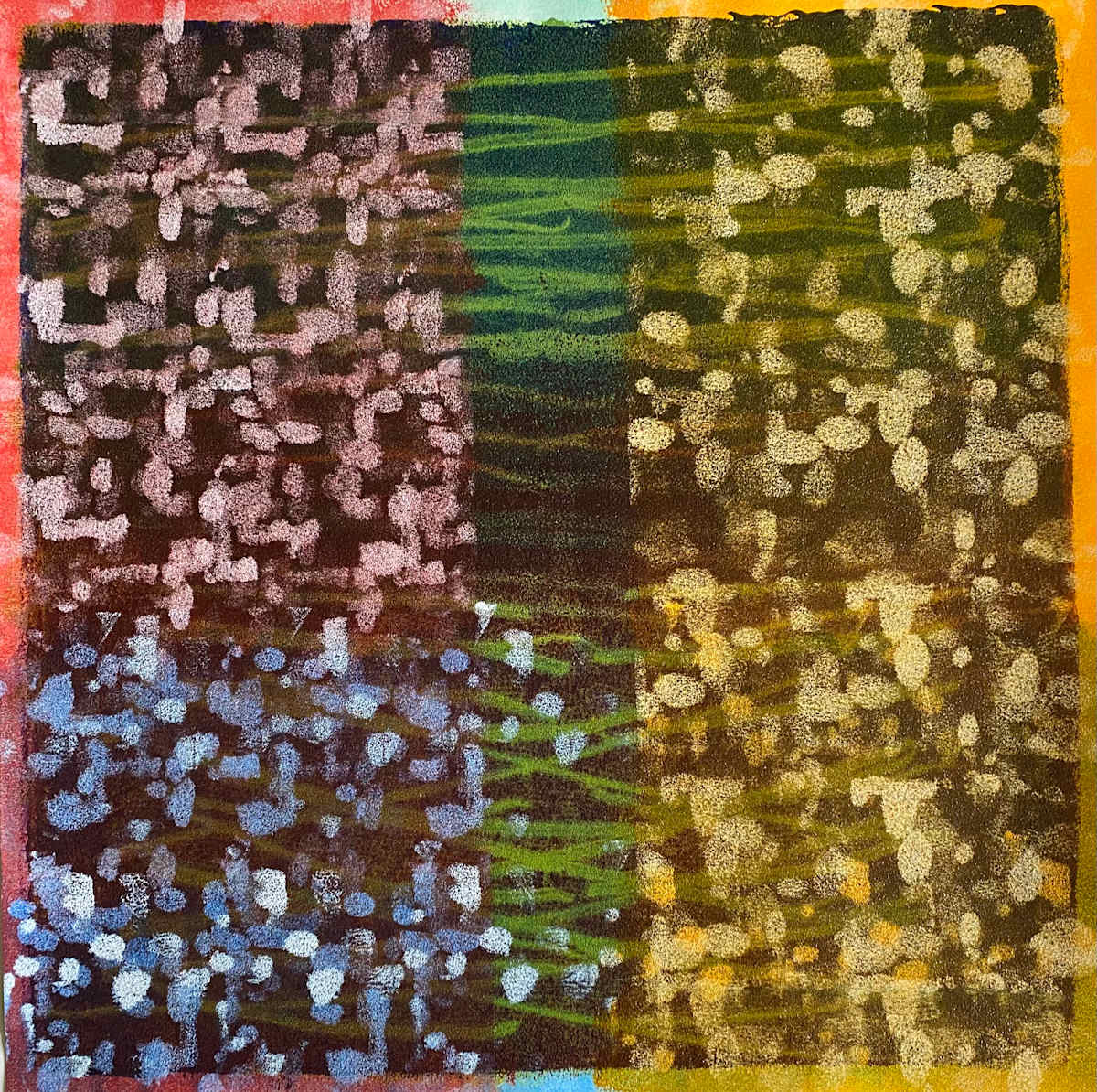 My Old Closet by Dean Brown  Image: 2025, 24x24, acrylic on paper
