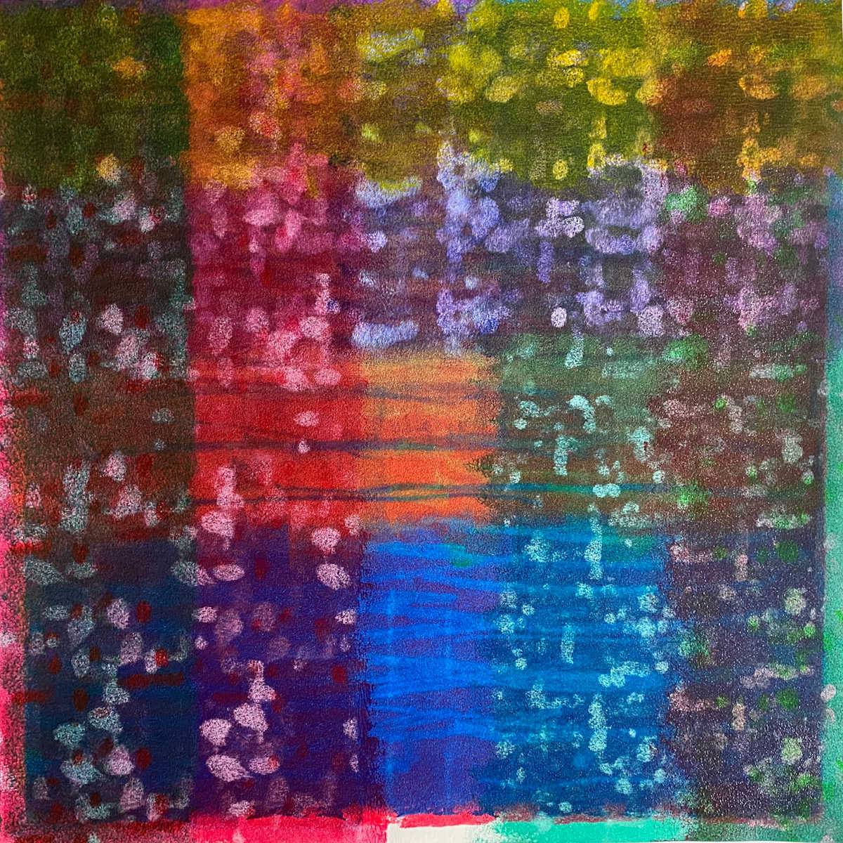 My Prepared Lover by Dean Brown  Image: 2025, 24x24, acrylic on paper