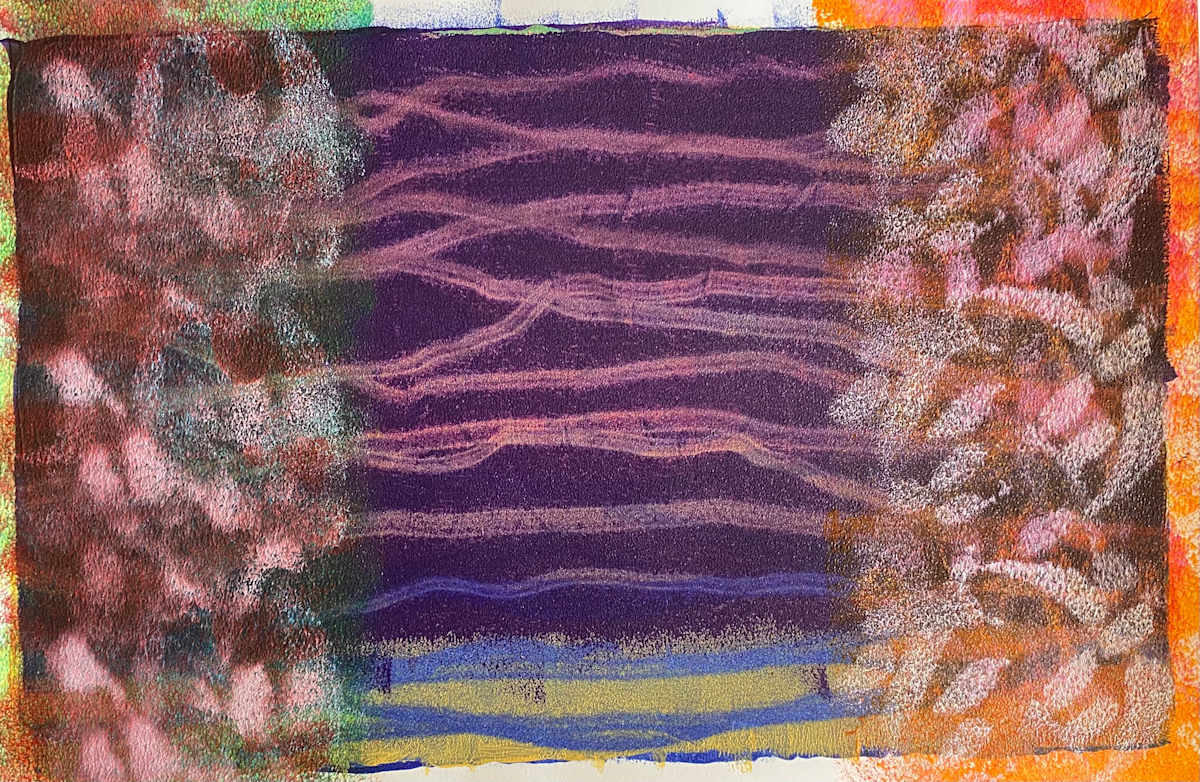 My Wicked Foibles by Dean Brown  Image: 2025, 11x15, acrylic on paper