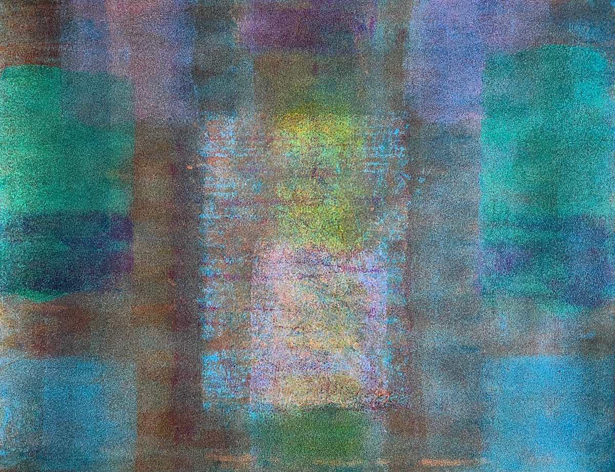 Nothing of Lust by Dean Brown  Image: 2025, 20x26, acrylic on paper  
