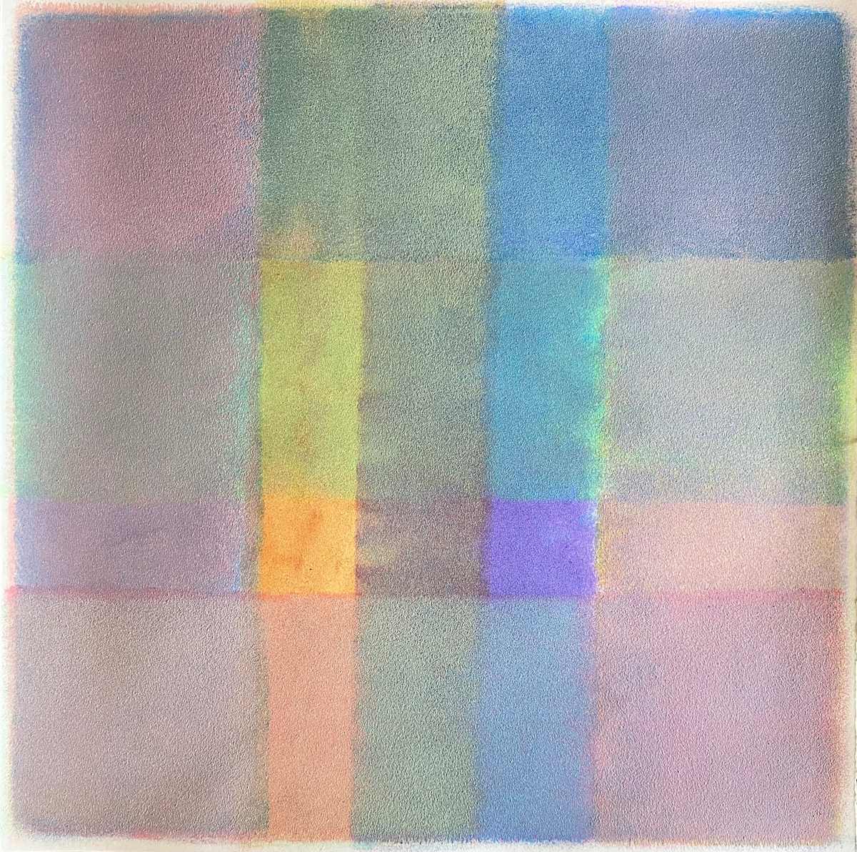 Scion Banderole by Dean Brown  Image: 2025, 20x20, acrylic on paper