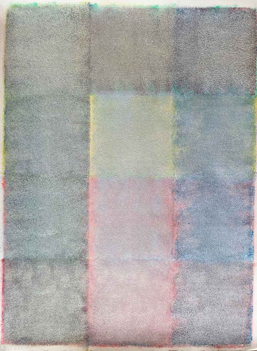 Seed Vault by Dean Brown  Image: 2025, 24x18, acrylic on paper