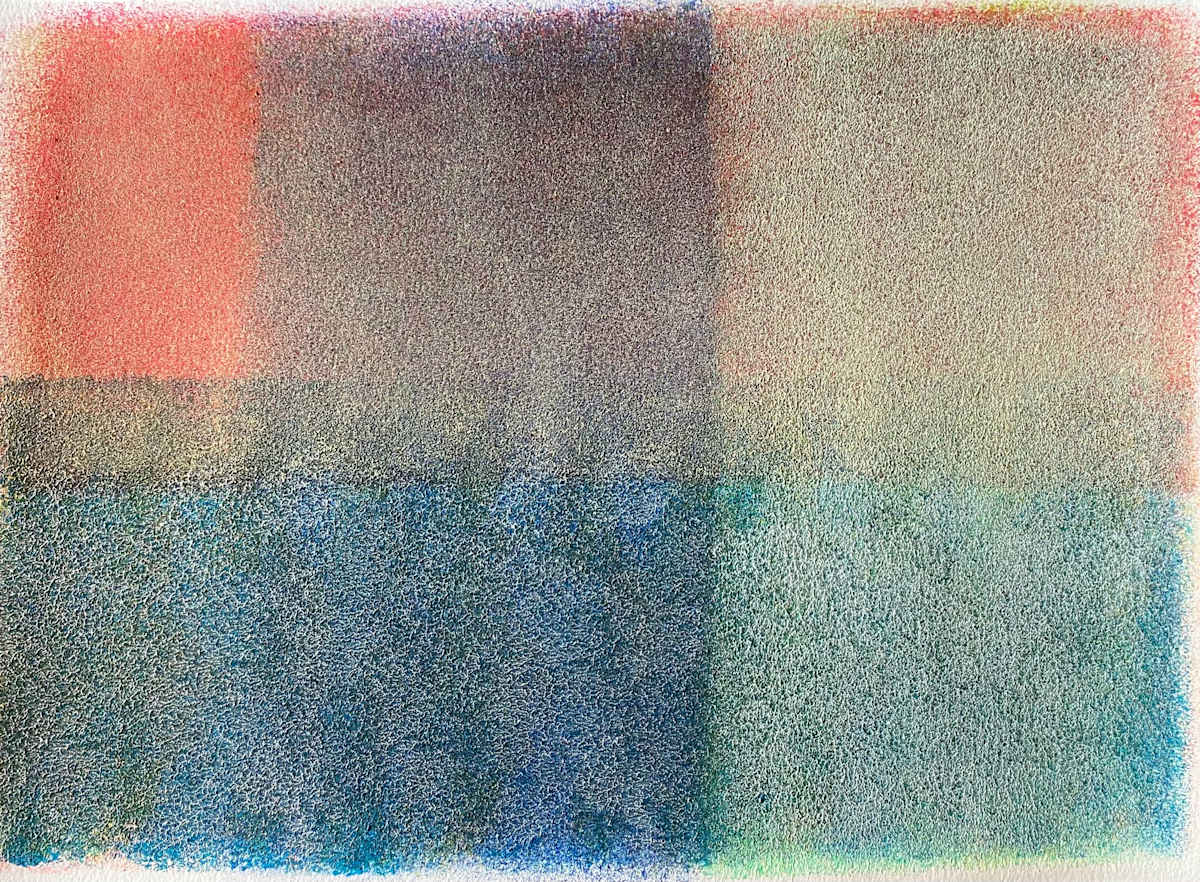 Shadow Knowledge by Dean Brown  Image: 2025, 11x15, acrylic on paper