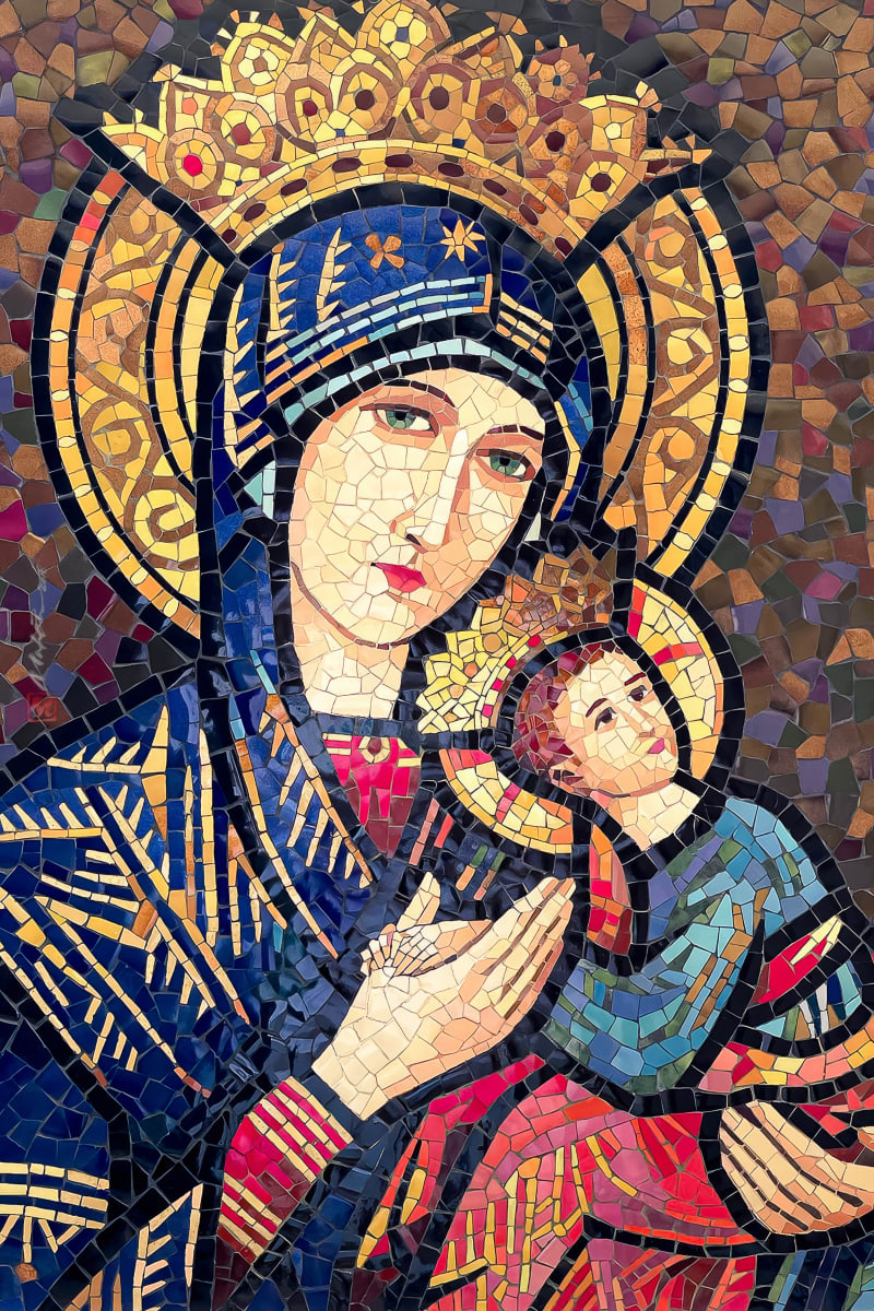 Our Mother of Perpetual Help by Mai Van Nhon 