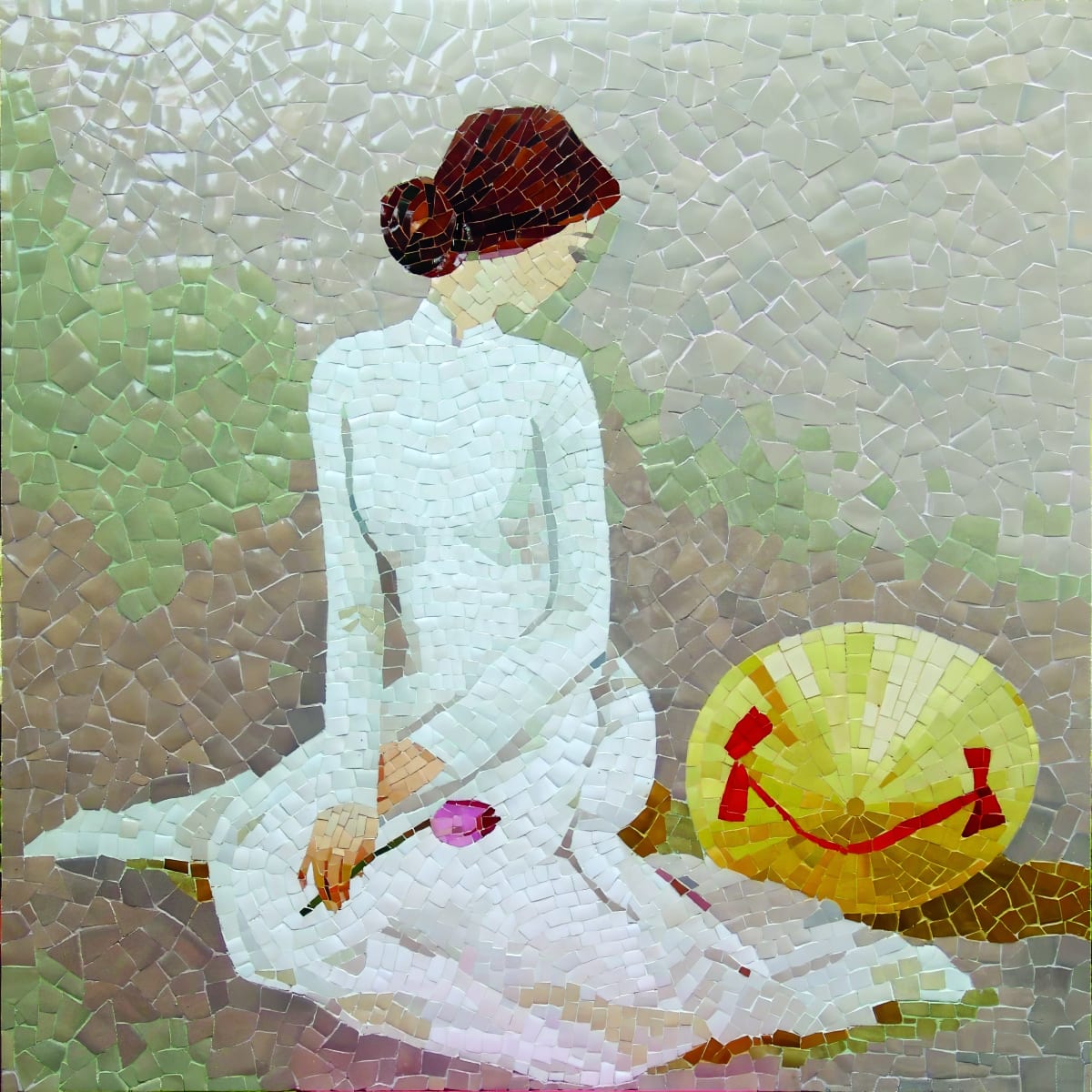 Young girl 6 by Mai Van Nhon 