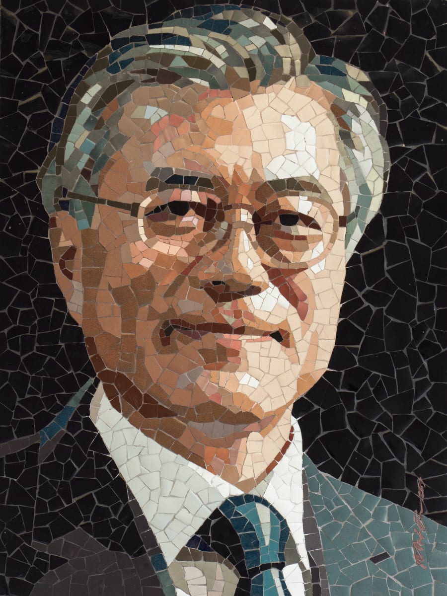Moon Je-in President of the Republic of Korea by Mai Van Nhon 