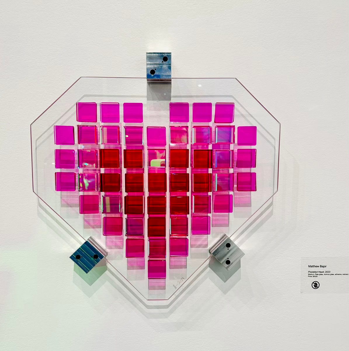 Pixelated Heart by Matthew Bajor 