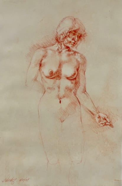 Standing Figure (Madison) by Suzy Schultz 