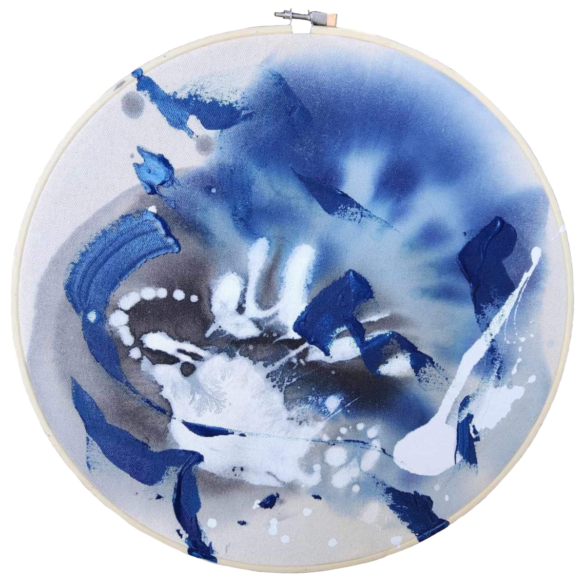 Blue circle I by Alisha Morgan 
